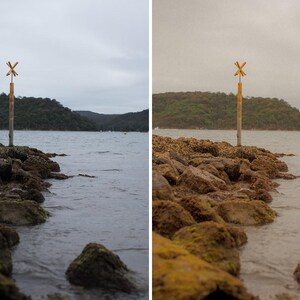 Paquete de ajustes preestablecidos de Lightroom con tonos cálidos y estilo película / 26 looks para el día a día, el oeste americano y viajes (móvil y ordenador) imagen 10