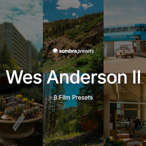 Presets de Lightroom de Wes Anderson / 8 filtros cinematográficos pastel / XMP para móviles y ordenadores / Descarga digital imagen 1