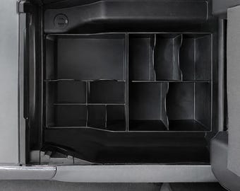 2021-2026 Ford F-150 14th Gen Armrest Storage Insert Tray Cubby Organizer | 2022-2026 F-150 Lightning Center Console Accessory