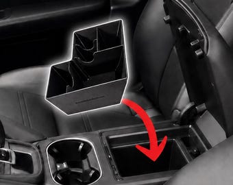 Porsche Cayenne 2019-2023 Armrest Organizer Insert | Center Console Cubby Storage Accessory