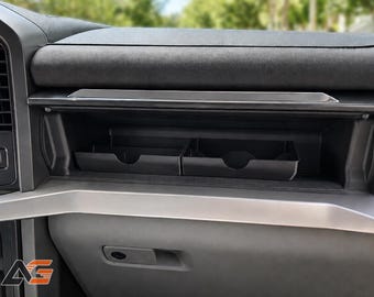 2021-2026 Ford F-150 Upper Glove Box Organizer Inserts Set | 14th Gen Storage Cubby Dividers | 2022-2026 F-150 Lightning Accessories