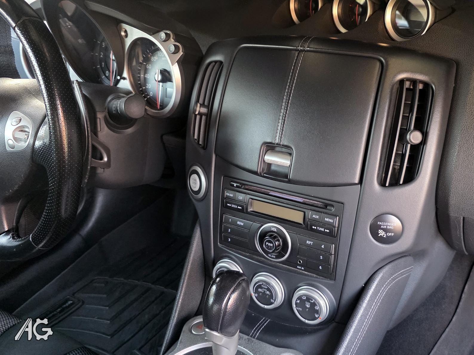 Nissan 370Z 6th Gen Dashboard Center Console Storage Organizer Insert ...