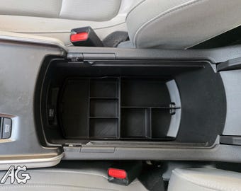 Armrest Organizer Insert for Honda Accord 2018–2022 (10th Gen) – Center Console Black insert Trays Accessory storage solution holder cubby
