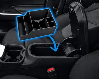 Toyota RAV4 2019-2025 Center Console Armrest Storage Organizer Insert Tray, Fifth Generation Cubby Accessory, Custom Fit