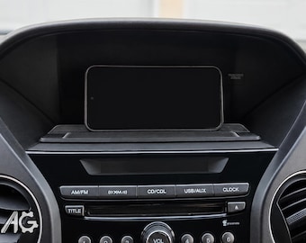 Honda Pilot Dashboard Phone Mount Holder Clip Horizontal Display Shelf Insert Organizer Stand Fits 2009-2015 Second Generation