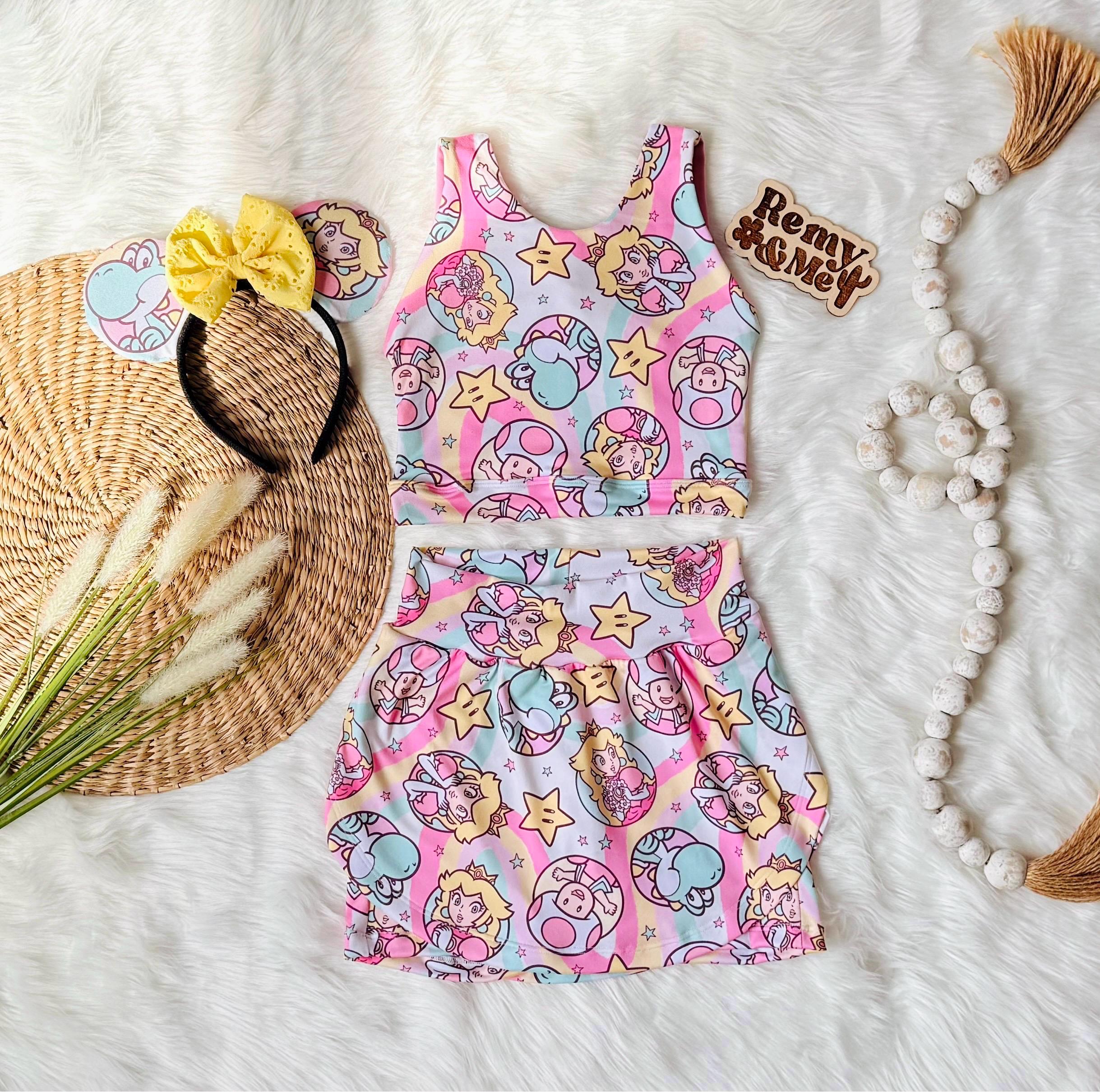 Peach Green Dress - Etsy