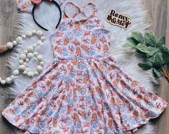 Handmade Cinderella Girls Disney Dress - Princess Cinderella Dress - Children’s Disney Outfit - Disney Toddler Dress