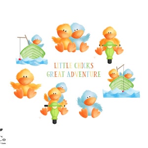 Ente ClipArt - Bauernhof Clipart - Angeln Clip - Bauernhof Tier Clip Kunst - Abenteuer Clipart - kommerzielle verwenden ClipArt - digitaler download