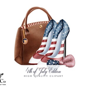 Clipart del día de la independencia - Clipart del 4 de julio - Firework Clipart - BBQ Clipart - Gráficos de uso comercial - America Clipart - Chevy art - TNCo imagen 6
