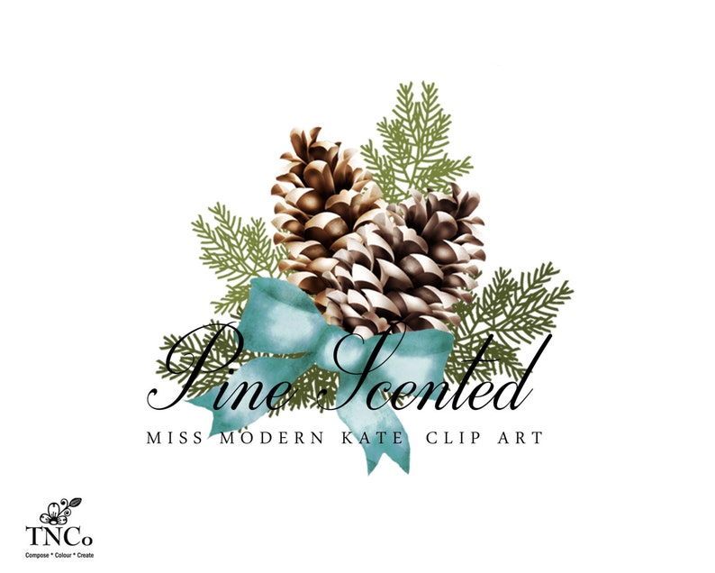 Christmas Clipart Christmas Decoration Car Clipart Planner sticker clipart Pine tree illustration Commercial use Clip art MK image 4