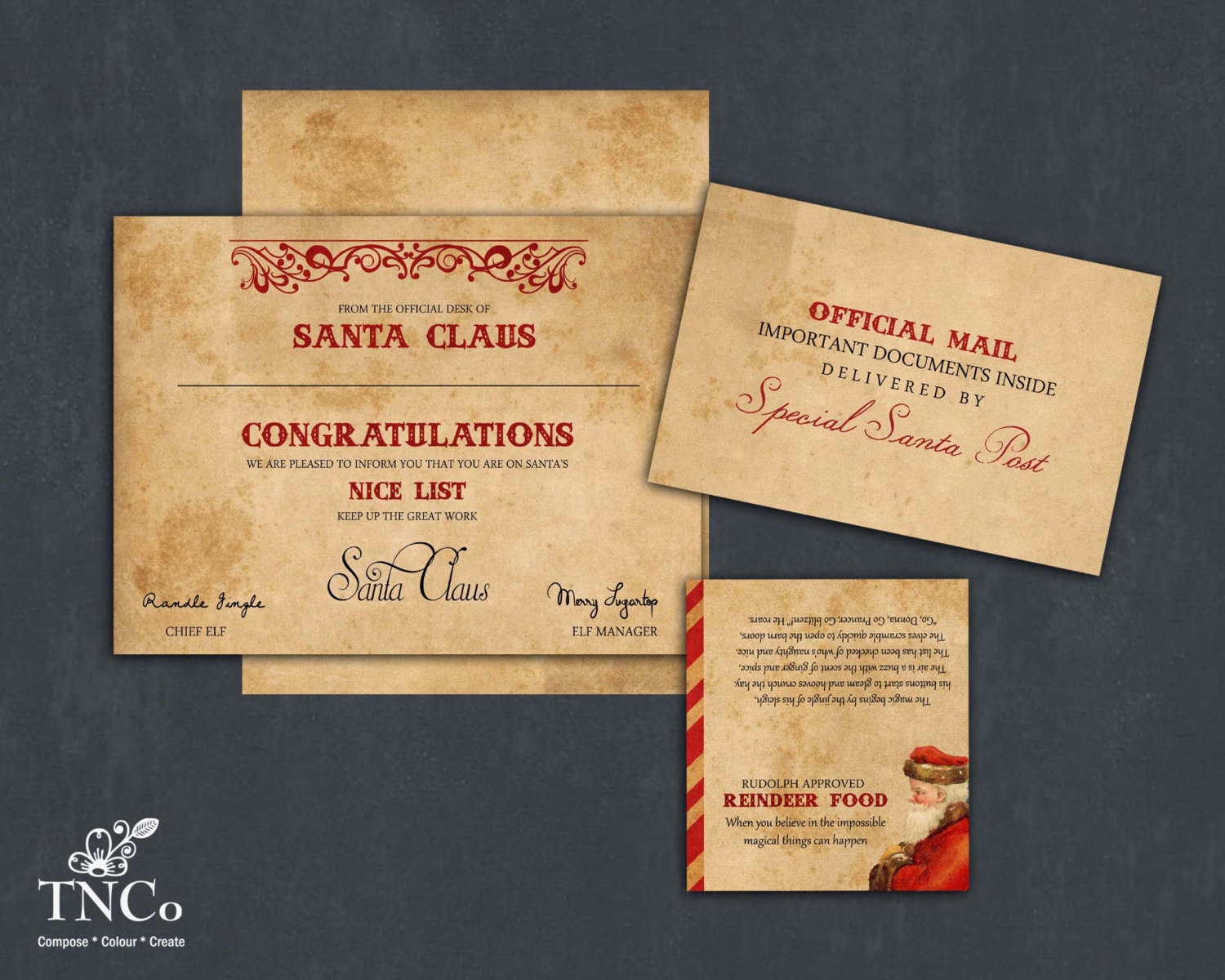 Papel De Carta PAPÁ NOEL Navidad St Nicholas - 100 Hojas Formato DIN A4 - Paper-Media