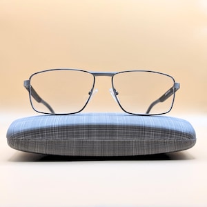 Lunettes de vue rectangulaires en bronze pour homme FrugalFrames avec verres Rx personnalisés !