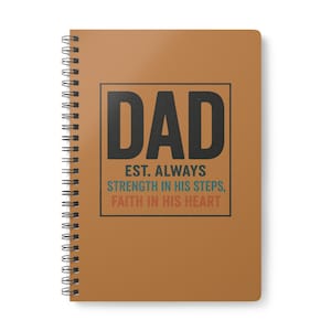 Journal de force pour papa