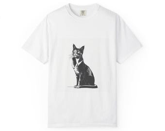 Cat Attack T-Shirt, Waiting to Attack Cat Tee, Funny Cat Owner Gift, Cat Mom Shirt, Cat Dad Gift, Birthday Christmas Gift for Cat Lover, Per