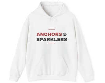 Personlig båtbesättningsskjorta, ankare och tomteblossdesign, fars dag-present till pappa, lagkläder, Lake Life-t-shirt, DTF-tryckt present