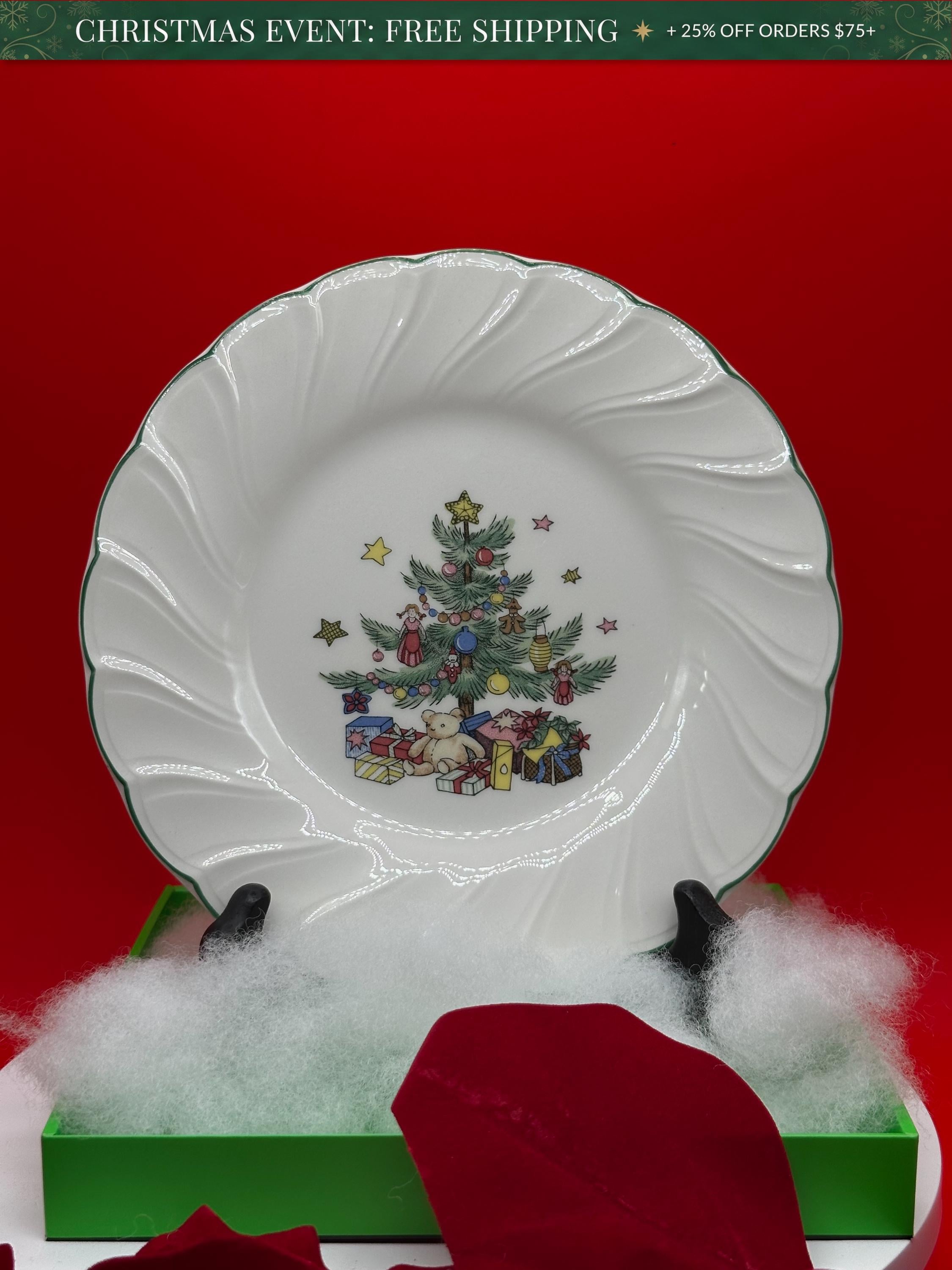 Nikko Christmas Dishes - Etsy