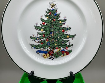 SPODE Christmas Tree Year 2000 Collector Plate 7.75