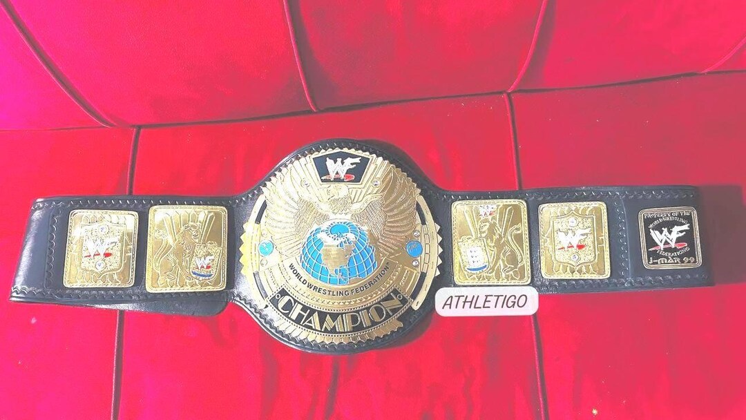 Scratch Logo Big Eagle Heavyweight Wrestling Championship Belt 4mm Zinc