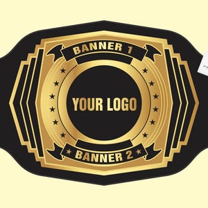 Wrestling Gürtel - Anpassbarer Wrestling Gürtel für Award Sport Events - Personalisierter Wrestling Gürtel 4 mm