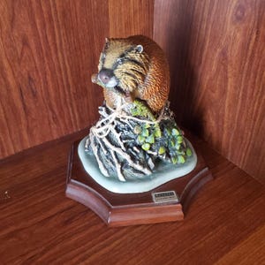 Bossons The Crown Collection | &quot;First Home&quot; Beaver Figure/Statue