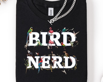 Shirt vogelnerd, shirt vogelliefhebber, grappig shirt vogelaar, shirt dierenliefhebber, cadeau voor vogelnerd, shirt vogel, shirt voor vogelaar