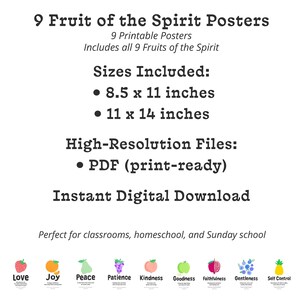 Printable Scripture Art Nine Biblical Character Posters Christian Educational Wall Set Digital Download Teaching Materials Faith Based Learning Resources Homeschool Classroom Visual Aids Sunday School Kids Bedroom Character Development