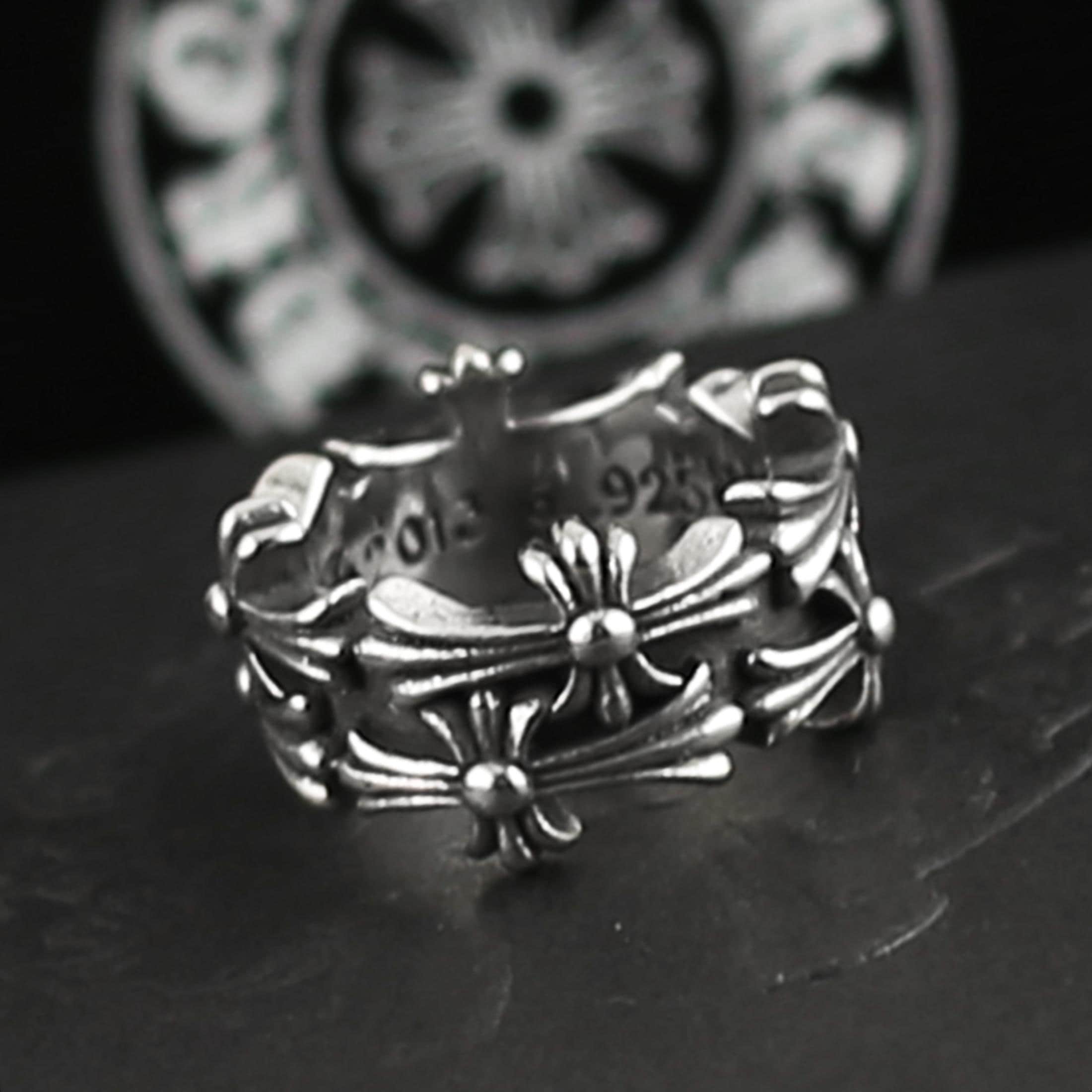 Chrome hearts rings - Etsy 日本