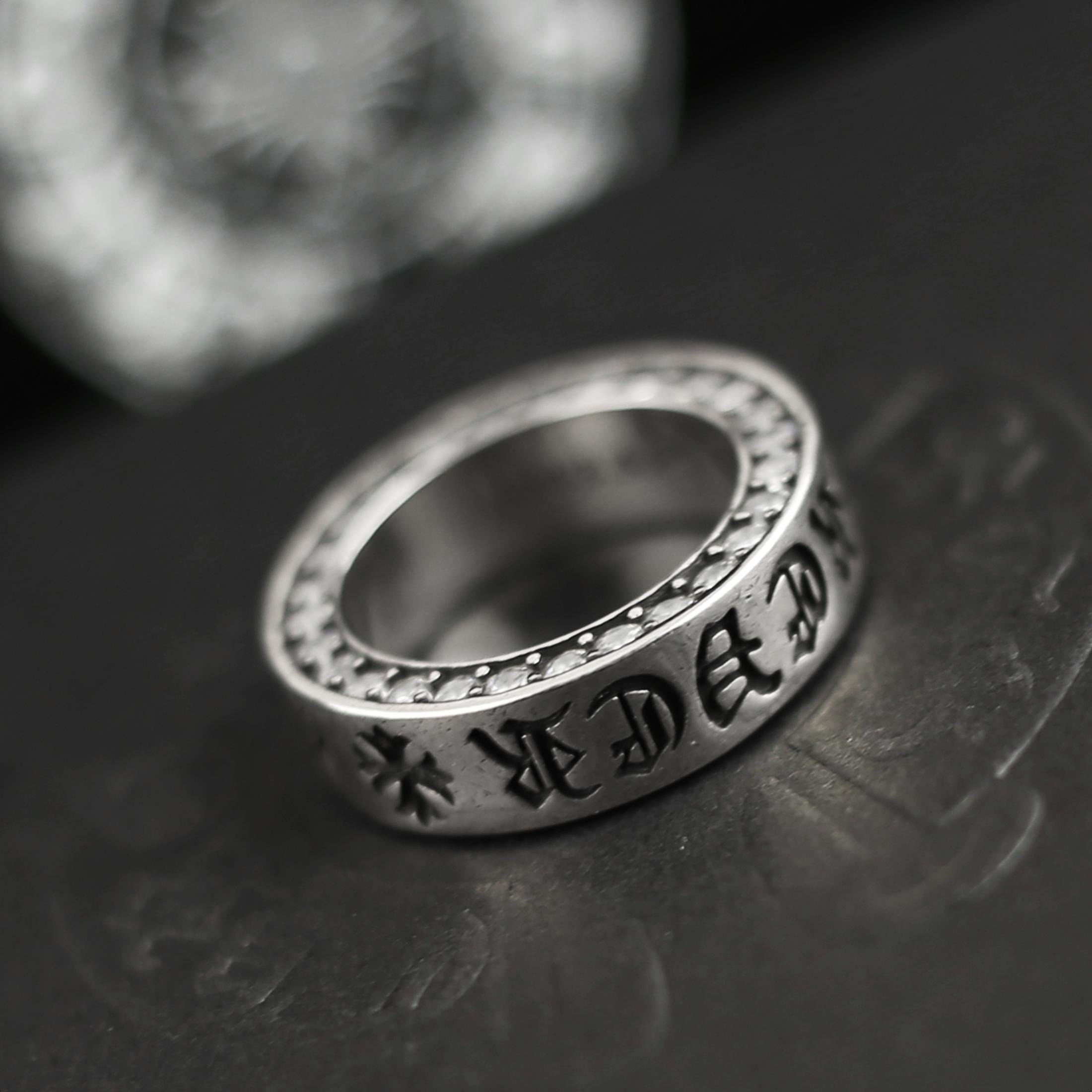 Chrome Hearts Forever Ring - Etsy