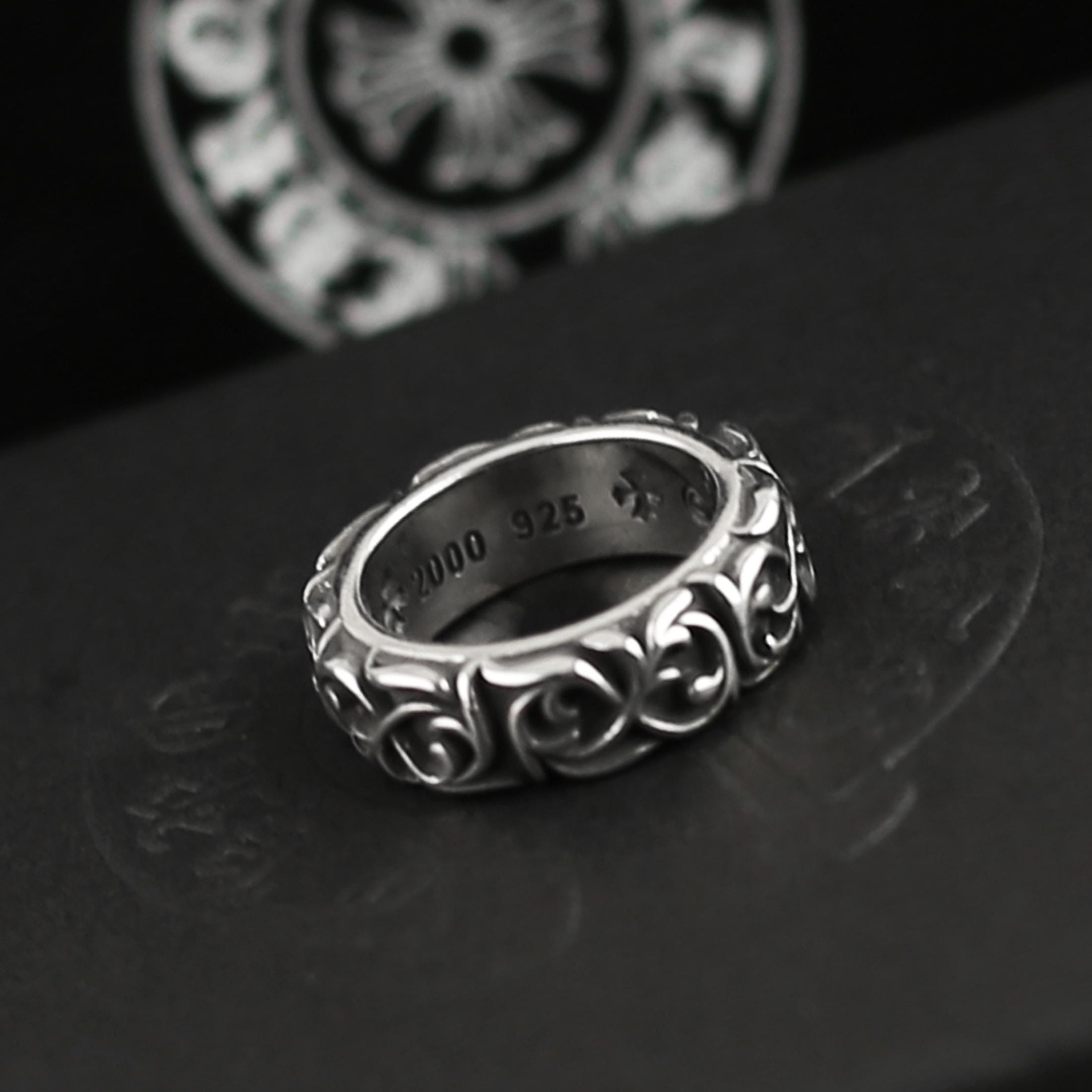 Chrome Hearts Vine Ring - Etsy