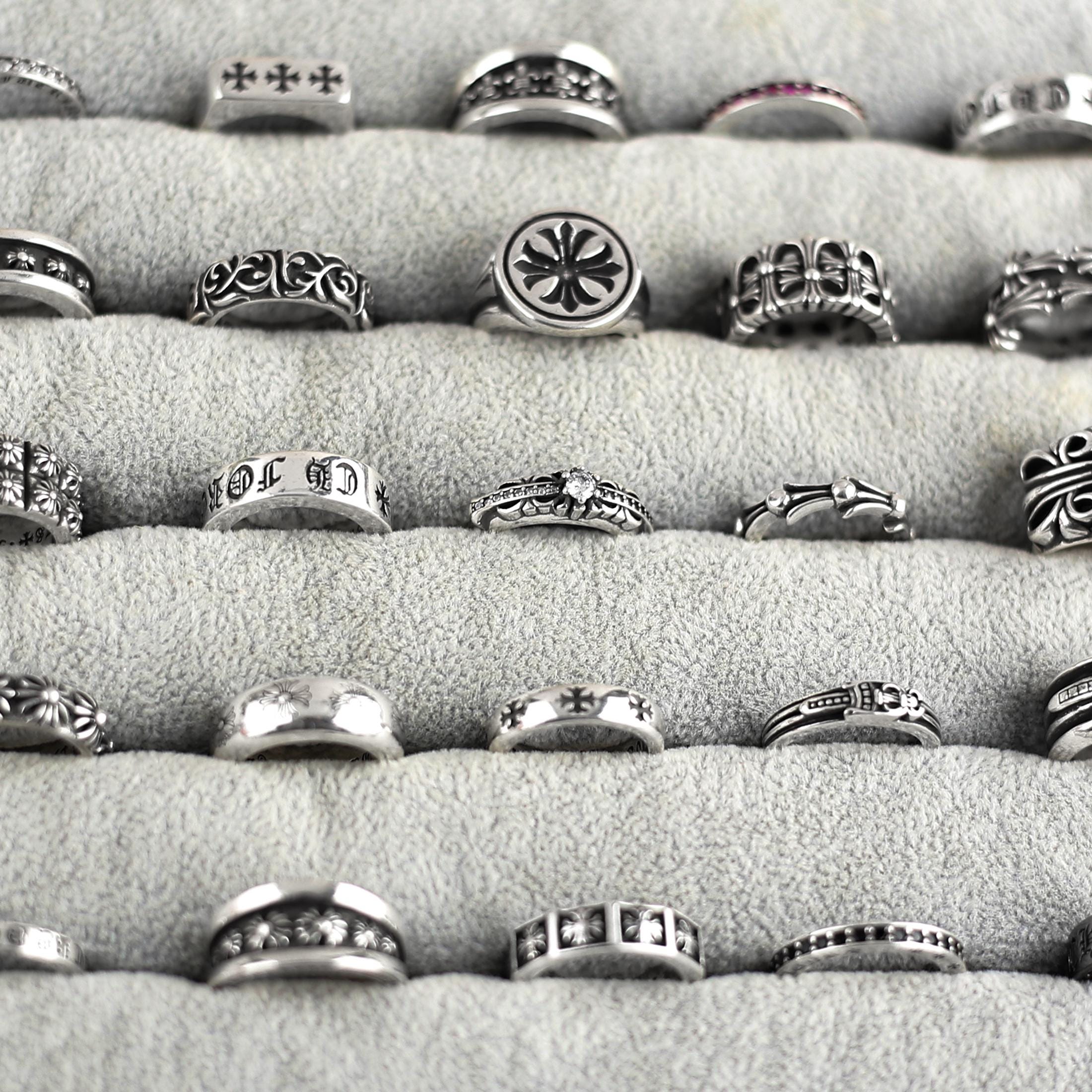 Chrome Hearts Forever Ring - Etsy