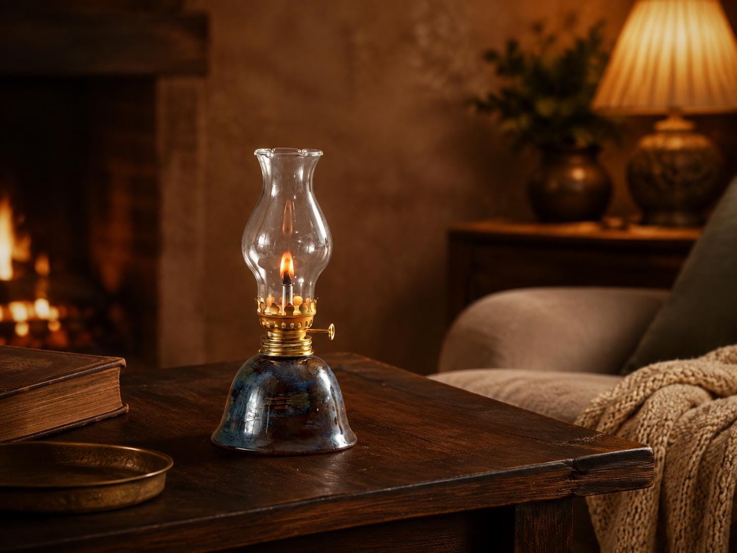 Vintage Paraffin Lamps - Etsy