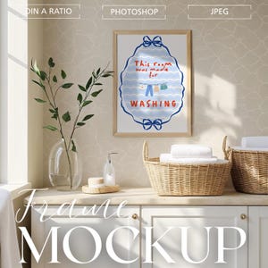 Waschküche Frame Mockup