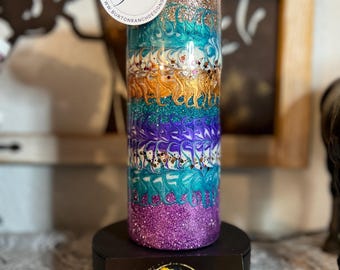 20oz Glitter Epoxy Tumbler