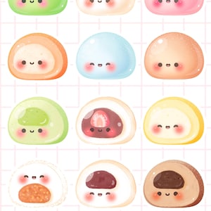 Mochi Mochi | Stickervel | Kiss Cut