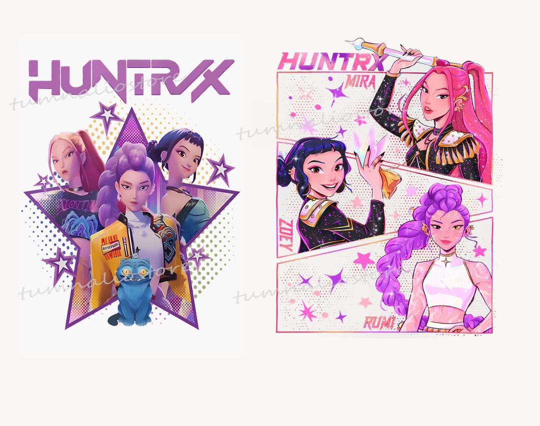 Pop Hanters Kkpop Huntri X so Cute Png, K Pop Demon Hanters Movie Png, K Pop Hantri ...