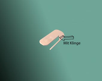 Abrecartas personalizado con iniciales, regalo para compañeros de oficina, abridor de correo moderno hecho con impresión 3D, accesorio de escritorio minimalista