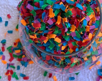 Paper Confetti. Party Confetti. Multicolor Confetti. Rainbow Confetti. Shipping Material. Birthday Confetti. Photo Confetti. Party Favors.