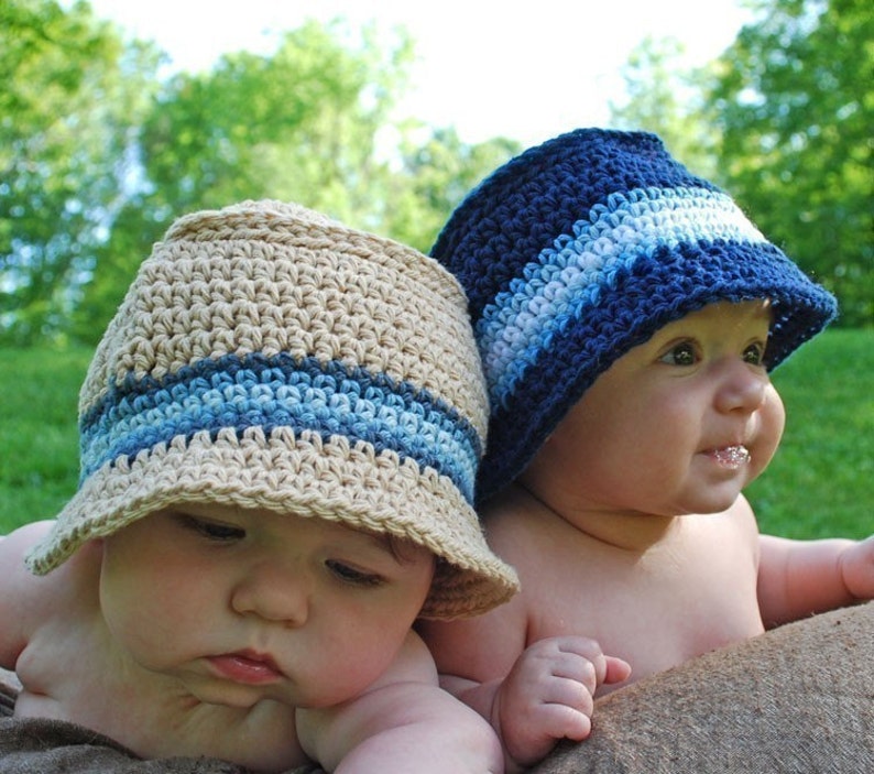 PATTERN Crochet Bucket Hat PDF No 104 Instant Download image 3