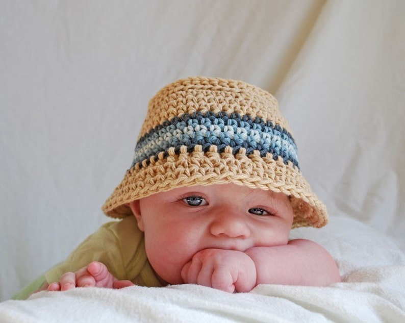 PATTERN Crochet Bucket Hat PDF No 104 Instant Download image 4