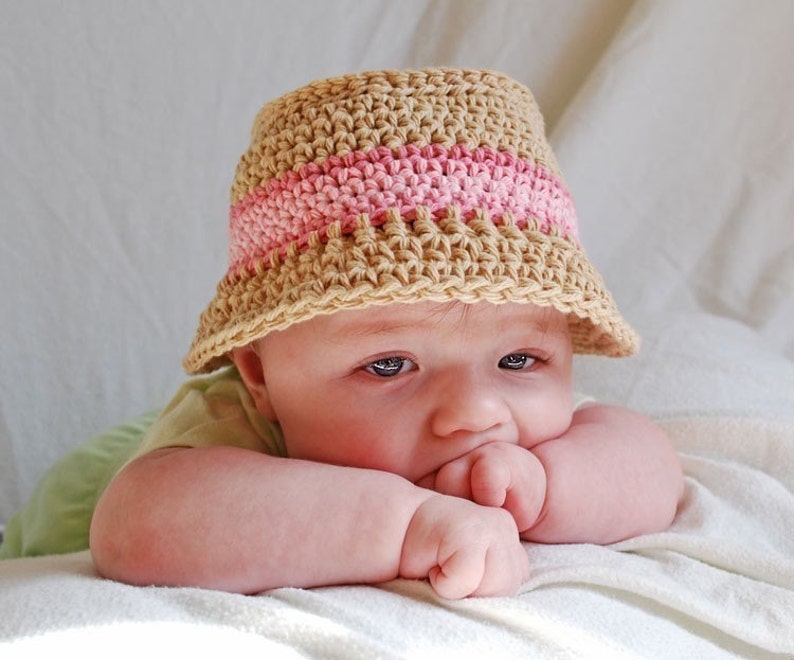 PATTERN Crochet Bucket Hat PDF No 104 Instant Download image 5