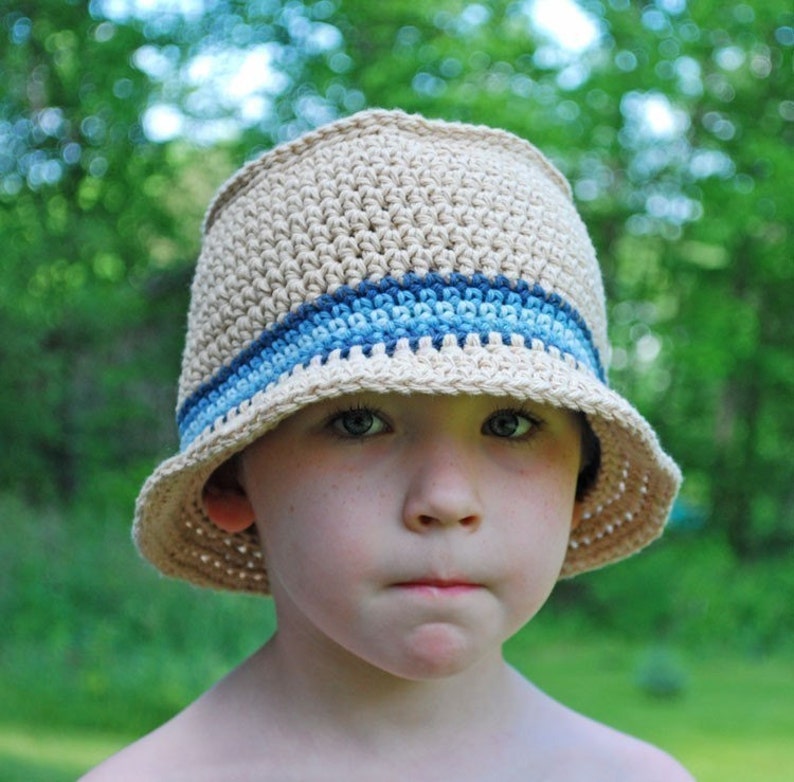 PATTERN Crochet Bucket Hat PDF No 104 Instant Download image 2