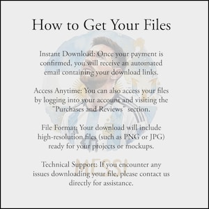 Puede incluir: Un gr&aacute;fico informativo titulado How to Get Your Files, que presenta el retrato desvanecido de un futbolista con una camiseta azul claro y blanca. El texto explica el proceso de descarga, acceso a la cuenta, formatos y soporte t&eacute;cnico.