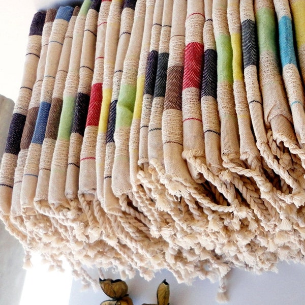 Head Towel Peshkir,Organic,Anti Bacterial,Natural Cotton,Eco Friendly Turlish Cotton head and kitchen towel