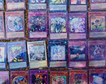 Custom Holographic Yu-Gi-Oh Card Sticker Pack - You name it, I make it!