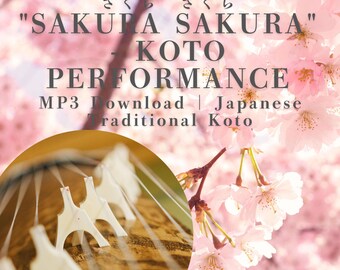 Sakura Sakura - Versión MP3 Koto (audio MP3)