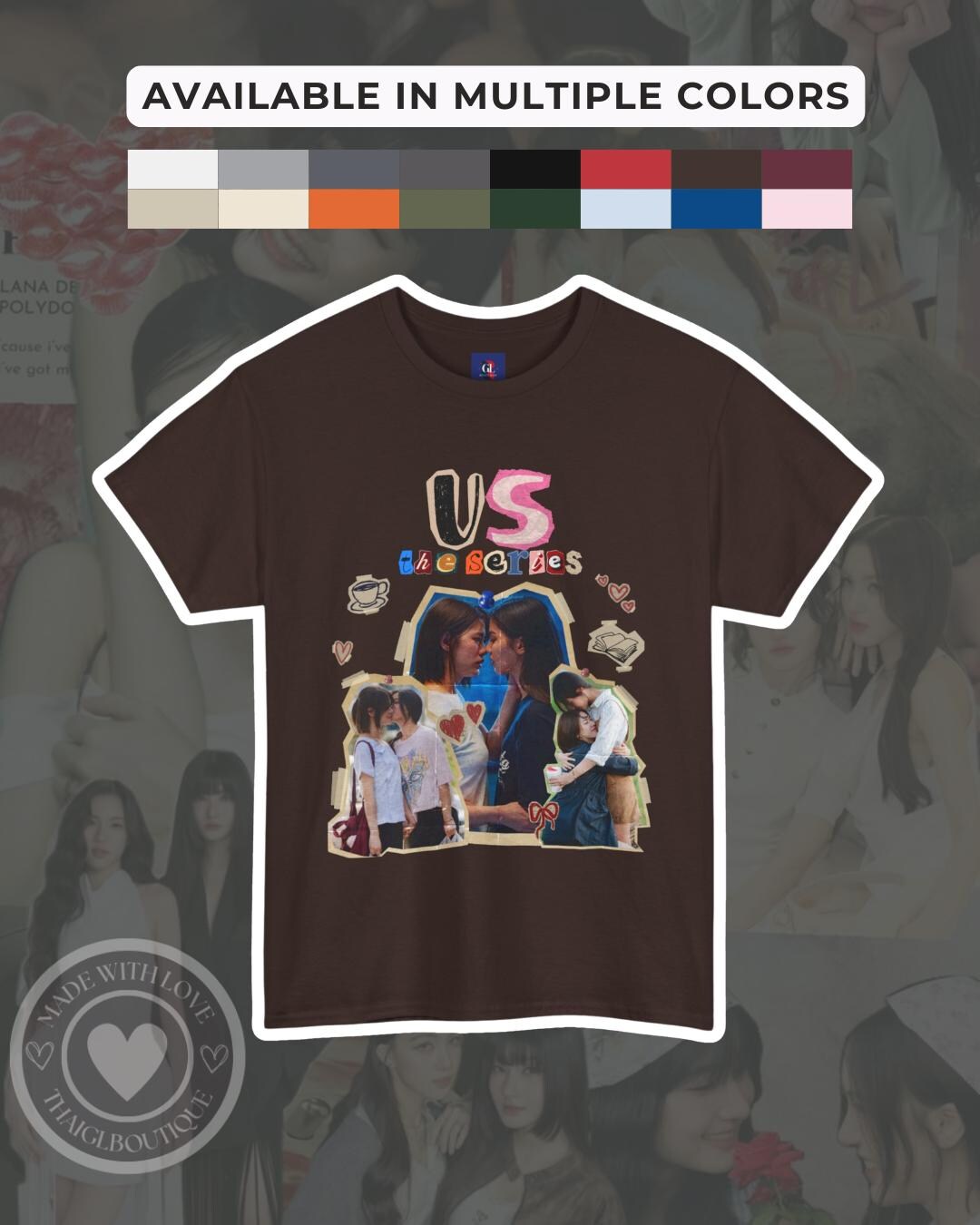 Gl Show Merch Us the Series T-shirt | Thai GL Inspired Fan Merch - Etsy