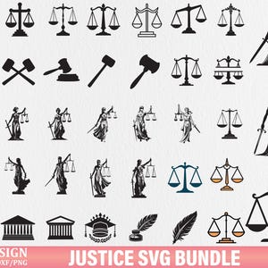 Scales of Justice Vector, Lady Justice Svg, Lawyer Svg PNG, Judge svg design sublimation, Law Justice Scales Commercial Use