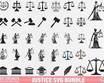 Scales of Justice Vector, Lady Justice Svg, Lawyer Svg PNG, Judge svg design sublimation, Law Justice Scales Commercial Use