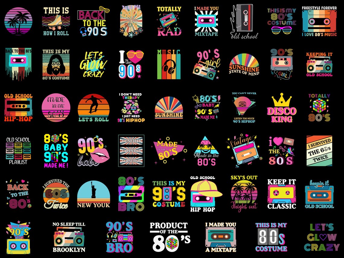 Throwback to the 80s Bundle, Back to 80s, 80s Party, 80s Shirt, 1980s ...