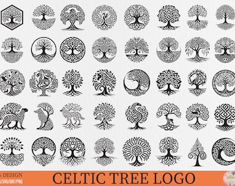 Celtic Tree Svg Celtic Tree of Life Tree clipart, celtic knot svg, Tree of life digital download, celtic Tree With Roots SVG, Celtic Tree